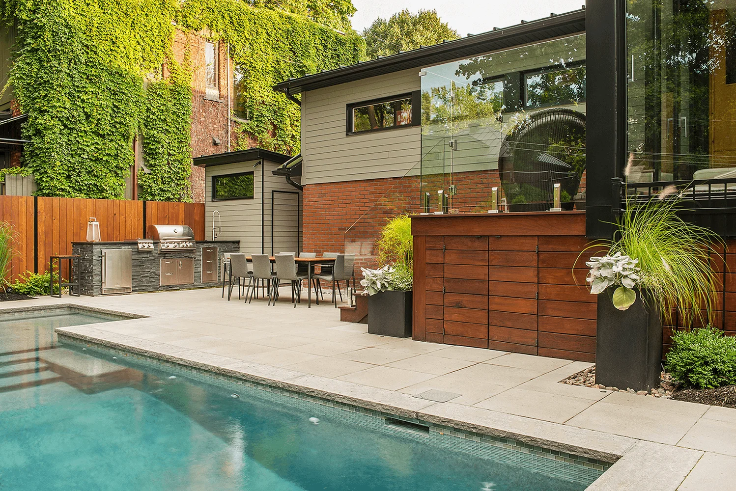 Aménagement paysager résidentiel